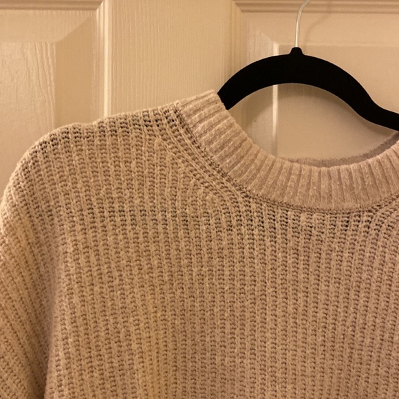 White Cozy Knit Sweater - Picture 2 of 5